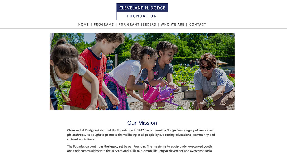 Cleveland H. Dodge Foundation 01.jpg