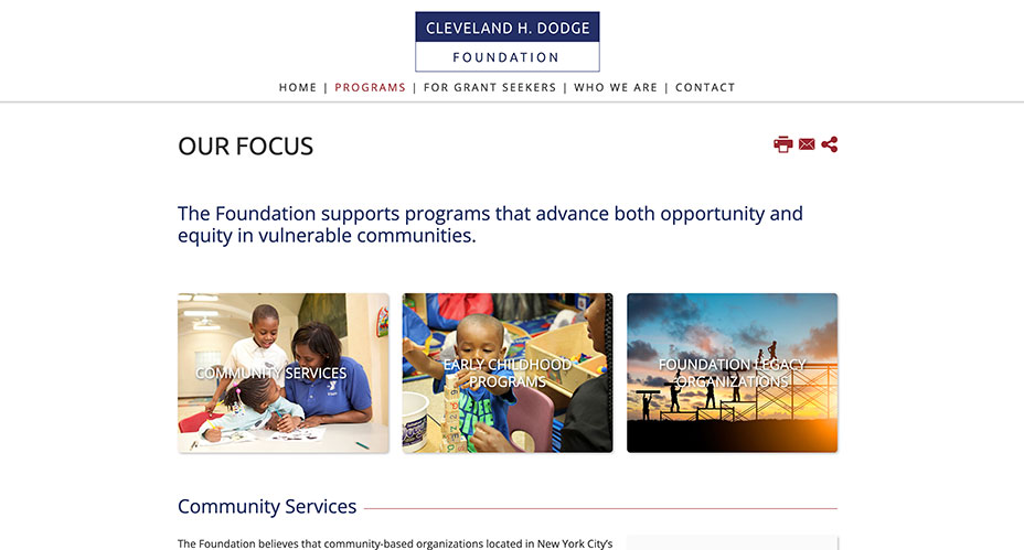 Cleveland H. Dodge Foundation 02.jpg