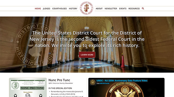 The Historical Society of the United States District Court for the District of New Jersey